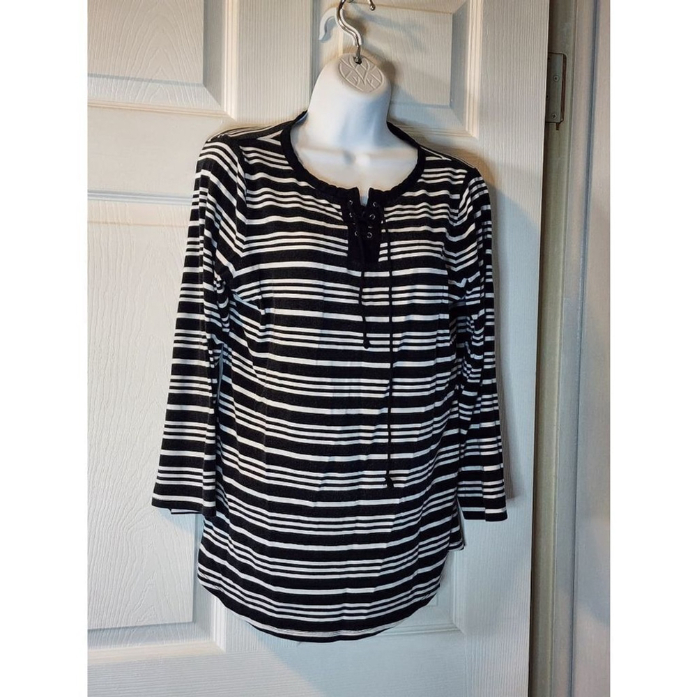 Black and white Striped Shirt 3 for 15
